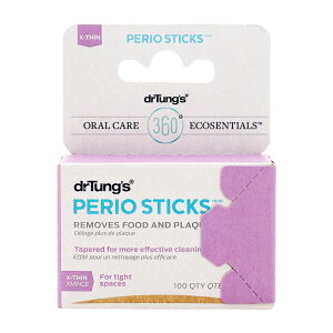 yz f^tX ԃuV yIXeBbN 100 hN^[^OyDr. Tung'szPerio Sticks Plaque Removers, 100 Thins