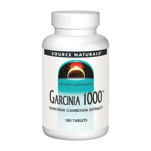 yz KVjA 1000mg 180 ^ubg \[Xi`Y _CGbgySource NaturalszGarcinia 1000 mg, 180 Tablets