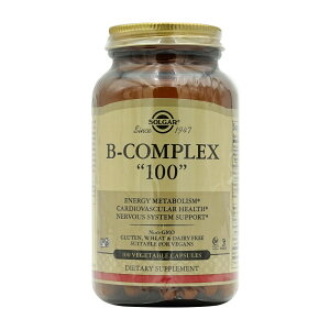 �y���������z �\���K�[ B-�R���v���b�N�X 100 100�x�W�J�v�Z���ySolgar�zB-Complex 100 100 V.Caps