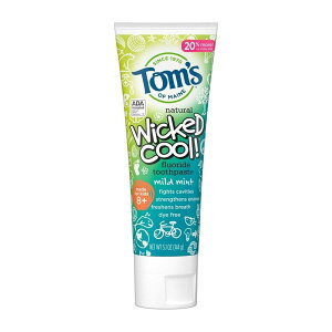 yz qp VR i`EBLbhN[ }Ch~g 144g gYIuCyTom's of MainezWicked Cool, Fluoride Toothpaste, Mild Mint 4.2 OZ