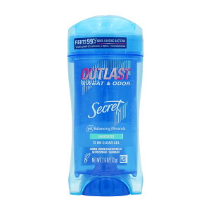 yz AEgXg 72 NAWF fIhg  73g  AJ V[Nbg āySecretzOutlast 72 HR Clear Gel Antiperspirant Deodorant Unscented 2.6 oz