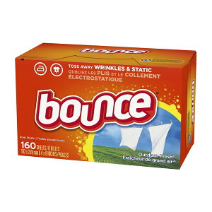 yz hC[V[g AEghAtbV 160 @p _ L΂ oEXyBouncezDryer Sheets Outdoor Fresh 160 Sheets
