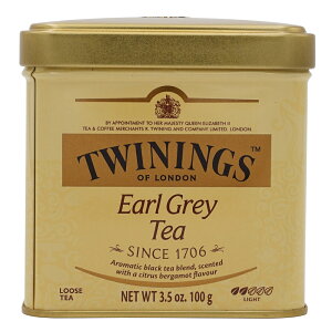 �y���������z �g�� �A�[���O���[�e�B�[ ���[�Y�e�B�[ 100g �g���C�j���O ���� �~�yTwinings�zEarl Grey Tea Loose Tea, 3.5 oz