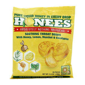 �y���������z�n�j�[�������� 20���� �z�[�j�[�Y �̂� �L�����f�B�[ ���yHonees�zCough Drops, Honey Lemon 20Drops