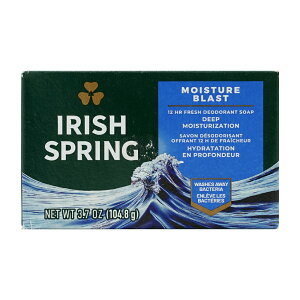 yz fIhg \[v CX`[uXg 104.8g Ό jp VRR ACbVXvO C  Sg {fBEHbVyIrish SpringzDeodorant Bar Soap Moisture Blast (Singl
