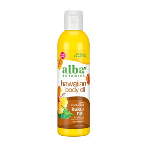 yznCA {fB[IC NNCibc 251ml Ao{^jJ {fBIC I[KjbN C oXpiyAlba BotanicazHawaiian Body Oil Kukui Nut, 8.5 fl oz