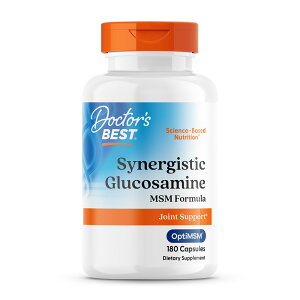 yz ViW[XeBbN ORT~ MSM tH[~ 180 JvZ hN^[YxXgyDoctor's BestzSynergistic Glucosamine MSM Formula with OptiMSM, 180 Capsules