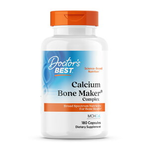 yz JVE {[[J[ RvbNX 180 JvZ hN^[YxXgyDoctor's BestzCalcium Bone Maker Complex with MCHCal, 180 Capsules