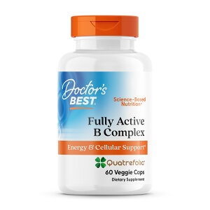 yz r^~B RvbNX t_z 60 xWJvZ hN^[YxXgyDoctor's BestzFully Active B Complex with Quatrefolic, 60 Veg Capsules