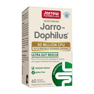 �y���������z �W�����[�h�t�B���X �v���o�C�I�e�B�N�X 500�� CFU 60�� �x�W�J�v�Z�� �W�����[�t�H�[�~�����Y ���_�ہyJarrow Formulas�zVegetarian Jarro-Dophilus Probiotics 50 Billion CFU, 60 Veggie Capsules