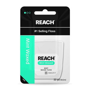 �y���������z ���� �f���^�� �t���X ���b�N�X �~���g�� 50.2m ���[�` �I�[�����P�A�yReach�zMint Waxed Floss, 55yd
