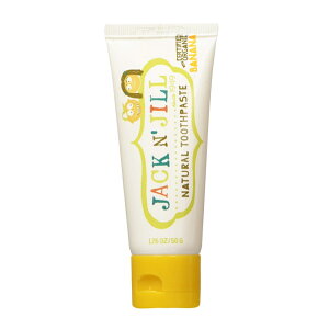 yz i` LbY  oii 50g WbNAhW n~KL 100VR q cyJack N' JillzNatural Toothpaste banana 1.76 oz