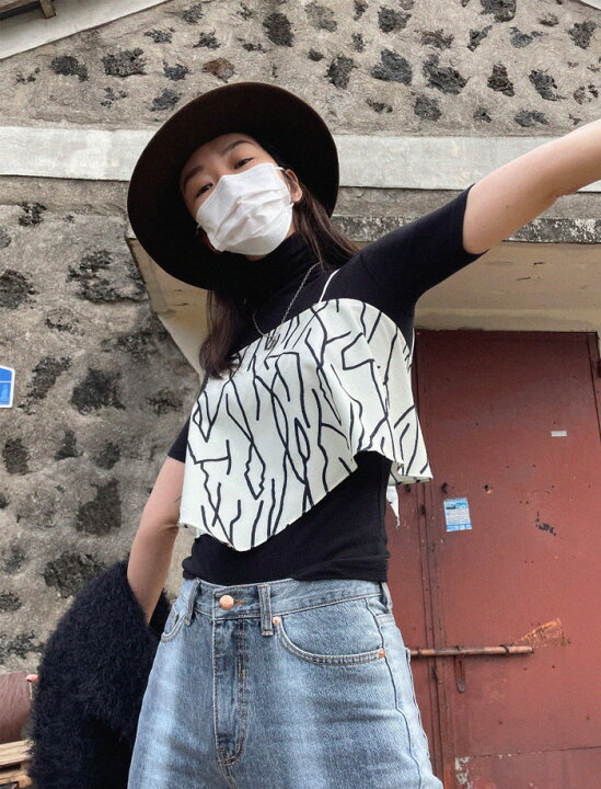 楽天市場 9hope キムアホップ Line Tie Bustier 2 25up Ka メール便 韓国 韓国ファッション レディース トップス ビスチェ おしゃれ かわいい かっこいい 重ね着 着回し 春 夏 7 3rd Spring サードスプリング