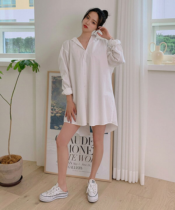 楽天市場 Sale Chuu チュー ロングシャツワンピース 1 6再販 韓国 韓国ファッション ワンピース シャツワンピース ビッグシャツ レイヤードレディース ファッション メール便不可 送料無料 送料無料 3rd Spring サードスプリング
