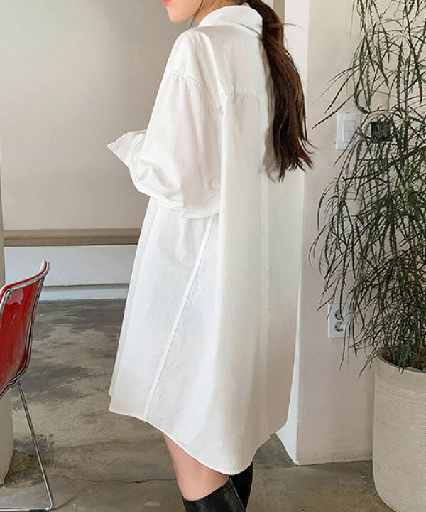 楽天市場 Sale Chuu チュー ロングシャツワンピース 1 6再販 韓国 韓国ファッション ワンピース シャツワンピース ビッグシャツ レイヤードレディース ファッション メール便不可 送料無料 送料無料 3rd Spring サードスプリング