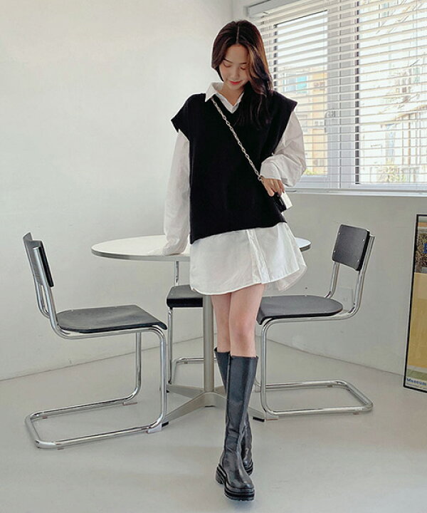 楽天市場 Sale Chuu チュー ロングシャツワンピース 1 6再販 韓国 韓国ファッション ワンピース シャツワンピース ビッグシャツ レイヤードレディース ファッション メール便不可 送料無料 送料無料 3rd Spring サードスプリング