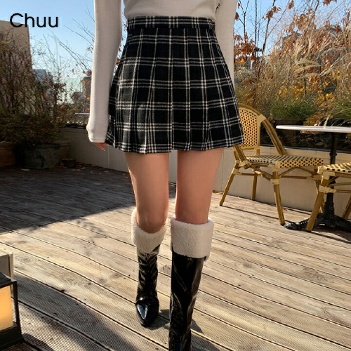 楽天市場 Chuu チュー ケビンチェックプリーツスカート 1 7up Ka 韓国 韓国ファッション 韓国ドラマ レディースファッション スカート プリーツスカート チェック柄 5 メール便不可 送料無料 3rd Spring サードスプリング
