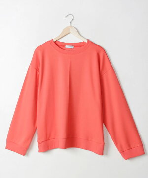 MERONGSHOP(メロンショップ)メロンコットンワイドトレーナー【8/8up_wo】韓国韓国ファッショントップストレーナーTシャツカットソーワイドゆったり大きいサイズオーバーサイズカラートレーナーペアルック双子コーデレディースファッション【5】※メール便不可