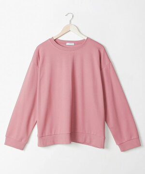 MERONGSHOP(メロンショップ)メロンコットンワイドトレーナー【8/8up_wo】韓国韓国ファッショントップストレーナーTシャツカットソーワイドゆったり大きいサイズオーバーサイズカラートレーナーペアルック双子コーデレディースファッション【5】※メール便不可