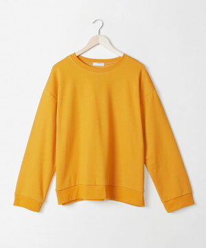 MERONGSHOP(メロンショップ)メロンコットンワイドトレーナー【8/8up_wo】韓国韓国ファッショントップストレーナーTシャツカットソーワイドゆったり大きいサイズオーバーサイズカラートレーナーペアルック双子コーデレディースファッション【5】※メール便不可