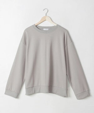 MERONGSHOP(メロンショップ)メロンコットンワイドトレーナー【8/8up_wo】韓国韓国ファッショントップストレーナーTシャツカットソーワイドゆったり大きいサイズオーバーサイズカラートレーナーペアルック双子コーデレディースファッション【5】※メール便不可