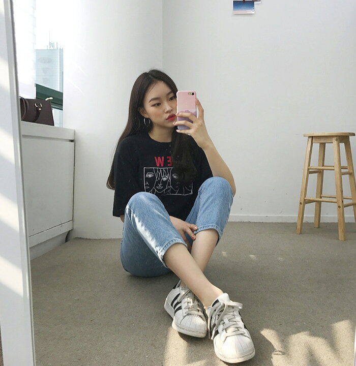 楽天市場 Michyeora ミチョラ ニューフェイスtシャツ メール便 韓国 韓国ファッション ニューフェイス Tシャツ ロゴt 外国 双子 お揃い ホワイト ブラック ベージュ 半袖 春夏 トップス レディース 即納 3rd Spring サードスプリング