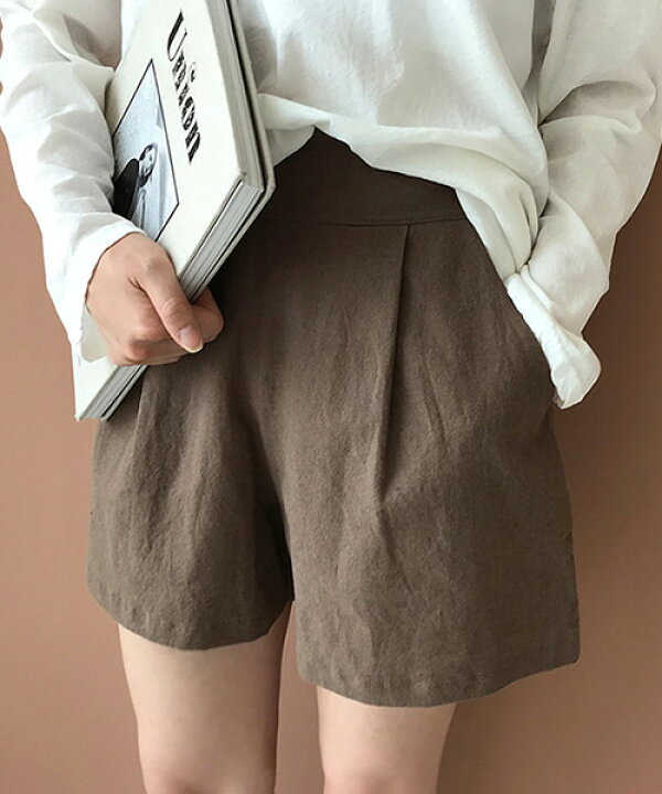 楽天市場】【リネンショートパンツ】メール便 ショートパンツ リネン  