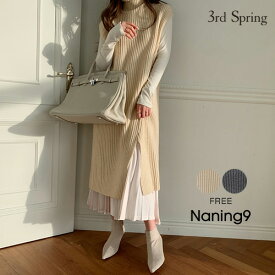 楽天市場 ニットベスト 韓国 ワンピース レディースファッション の通販