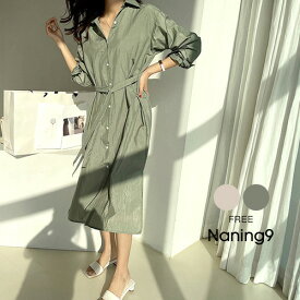 楽天市場 光沢 シャツワンピースの通販