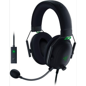 �y�V�ň��l����I�y�@��o���s�zRazer BlackShark V2 �Q�[�~���O�w�b�h�Z�b�g USB�T�E���h�J�[�h�t 3.5mm �A�i���O THX 7.1ch ���̉��� �`�^���R�[�g50mm�h���C�o�[ �P��w�����}�C�N �m�C�Y�L�����Z��