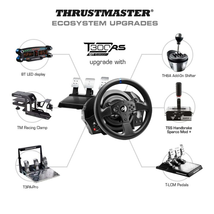 楽天市場】【特価、訳あり品】Thrustmaster スラストマスター T300RS 