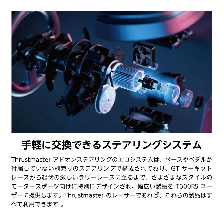 楽天市場】【特価、訳あり品】Thrustmaster スラストマスター T300RS 