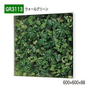【正規代理店】BELK GreenMode ベルク グリーンモード GR3113 ウォールグリーン 600×600×88 ボックスパネル 透明板 パネル フレーム 額装 壁 直付け ひも掛け 汎用 使いやすい おしゃれ 癒し フェイ