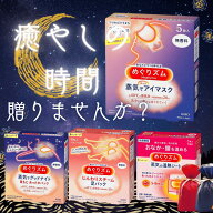 めぐりズム ギフト プレゼント プチギフト 蒸気でホットアイマスク 温熱シート 首もと 足 お腹 腰 蒸気の…
