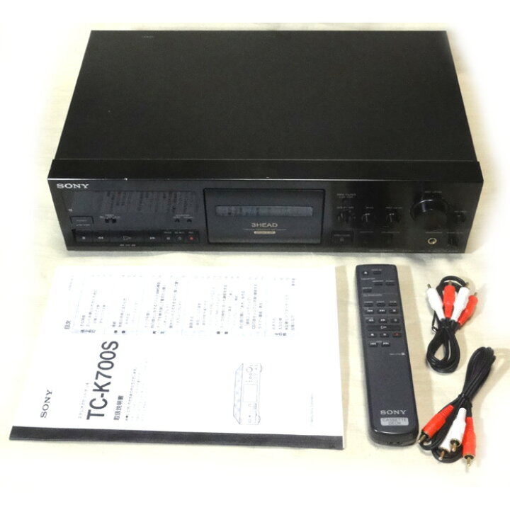 楽天市場】【中古】SONY TC-K700S 3ヘッドカセットデッキ : 野澤電機