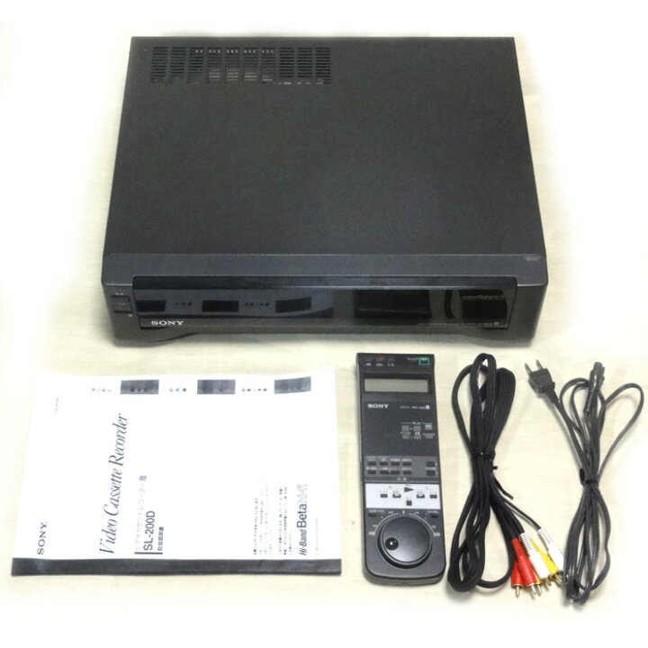 楽天市場】【中古】SONY SL-200D ベータビデオデッキ : 野澤電機
