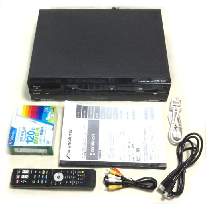 楽天市場】【中古】FUNAI DXRW251 VHS一体型HDD/DVDレコーダー（地デジ  