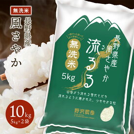 令和5年産 無洗米 お米 精米 白米 風さやか 長野県産 送料無料 ギフト 5kg 10kg 20kg 30kg