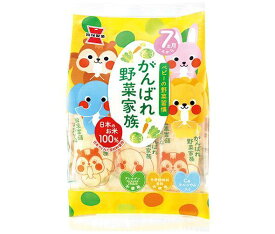 岩塚製菓 がんばれ！野菜家族 51g×6袋入｜ 送料無料 お菓子 袋 ベビー 7ヶ月頃から