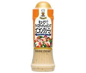 キューピー テイスティドレッシング オニオンクリーミィ 210mlペットボトル×12本入｜ 送料無料 調味料 ドレッシング PET オニオン 玉ねぎ