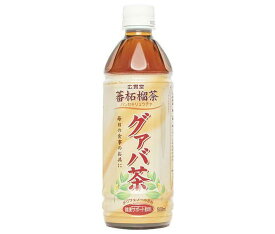 廣貫堂 グァバ茶 500mlペットボトル×24本入｜ 送料無料 茶飲料 健康茶 PET お茶 ビタミンC