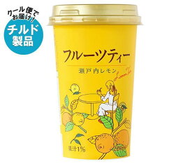 【チルド(冷蔵)商品】スジャータ フルーツティー 瀬戸内レモン 220ml×12本入｜ 送料無料 紅茶 レモン フルーツ 果汁 チルド