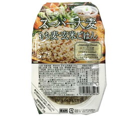 城北麺工 ス−パ−大麦もち麦玄米ごはん 150g×24個入×(2ケース)｜ 送料無料 一般食品 レトルト食品 ご飯 ごはん