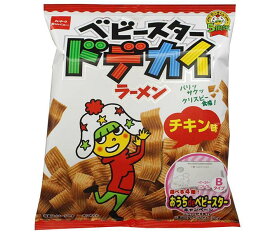 【送料無料・メーカー/問屋直送品・代引不可】おやつカンパニー ベビースター ドデカイラーメン(チキン) 68g×12袋入｜ お菓子 スナック菓子 べびーすたー