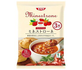 SSK Daily Soup(デイリースープ) ミネストローネ 160g×3袋×20袋入×(2ケース)｜ 送料無料 ミネストローネ レトルト スープ