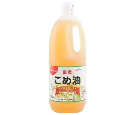 築野食品工業 こめ油 1500g×5本入｜ 送料無料 こめ油 栄養機能食品 ビタミンE 植物ステロール ポリボトル