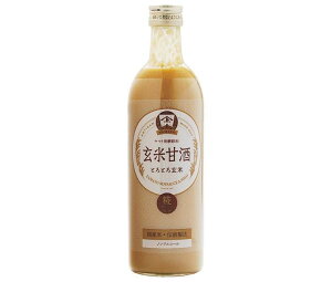 ヤマト醤油味噌 玄米甘酒 490ml瓶×12本入×(2ケース)| 送料無料 あまざけ あま酒 ノンアルコール 砂糖不使用