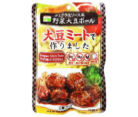 三育フーズ デミグラス風野菜大豆ボール 100g×15袋入｜ 送料無料 一般食品 大豆ミートボール 惣菜