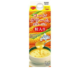 スジャータ コーンクリームポタージュ 粒入り 900g紙パック×6本入×(2ケース)｜ 送料無料 野菜飲料 コーンスープ 紙パック