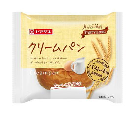 山崎製パン クリームパン 10個入｜ 送料無料 パン 保存 ロングライフ 菓子パン